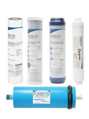 Kits de mantenimiento para equipos de ósmosis inversa