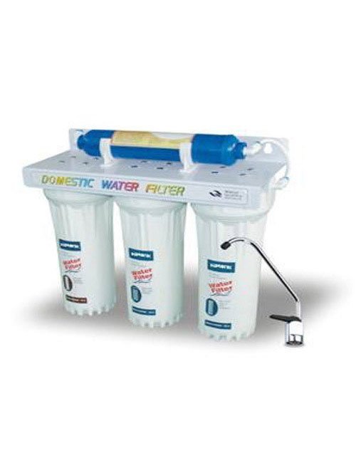 Purificador de triple filtración con yodo