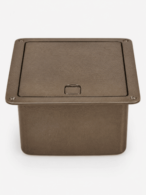 Caja de andén en bronce