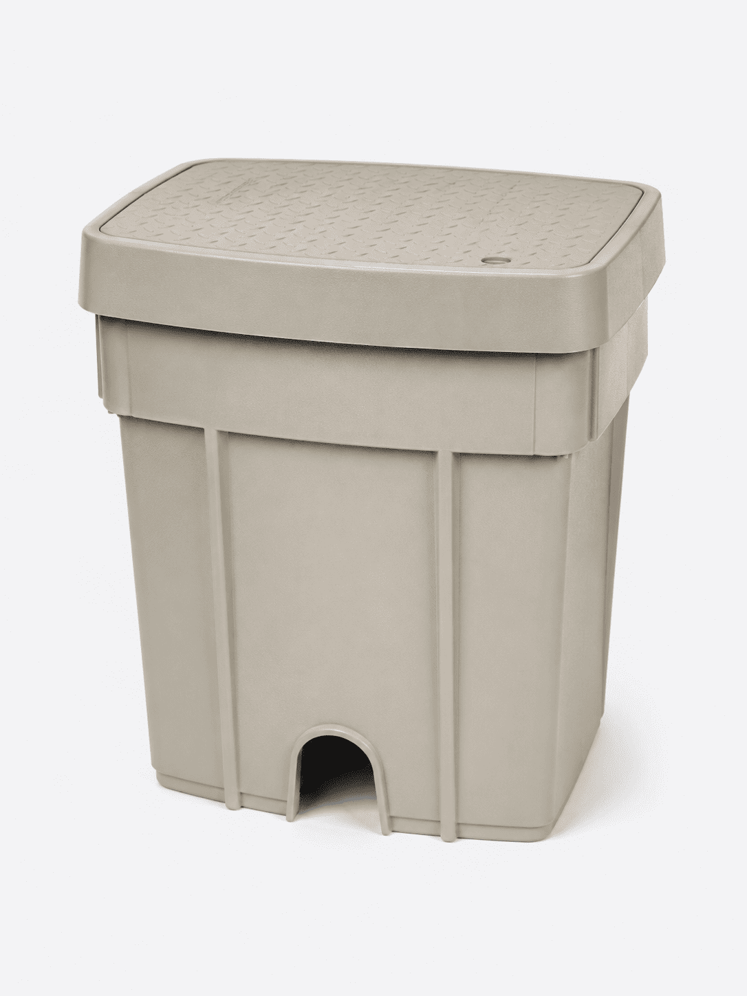 Caja de andén plástica