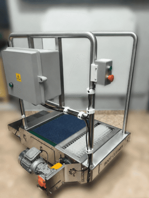 Lavabotas automático PI-1200 – lavado de botas y suelas en continuo