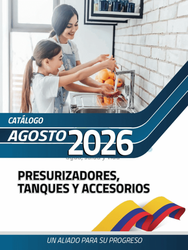 Catálogo de Presurizadores, Tanques y Accesorios