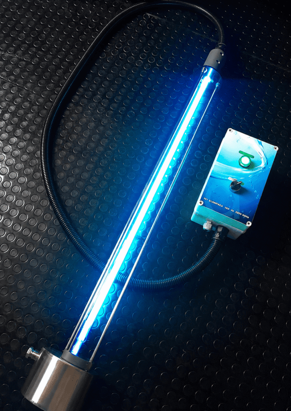 Lámpara ultravioleta UV sumergible 55W – CE – Tank Master
